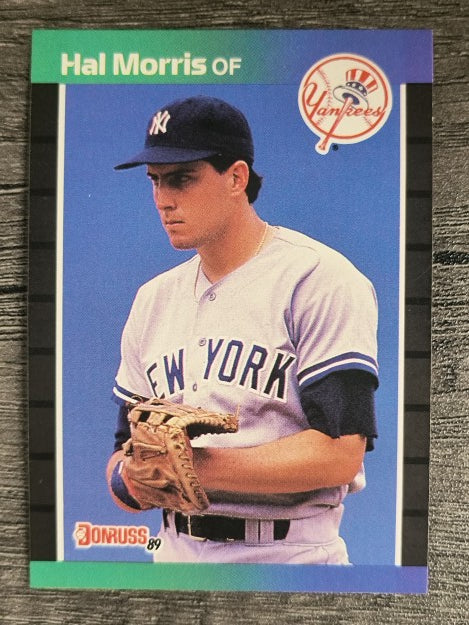 1989 Donruss #545 Hal Morris RC