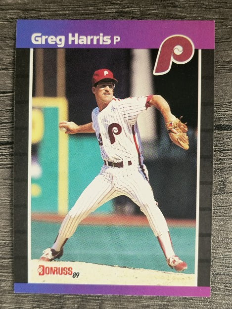 1989 Donruss #548 Greg A. Harris