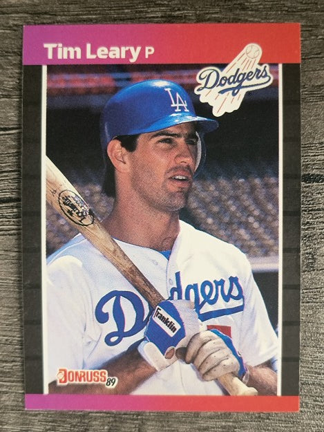 1989 Donruss #552 Tim Leary