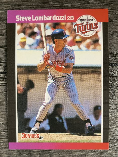 1989 Donruss #554 Steve Lombardozzi