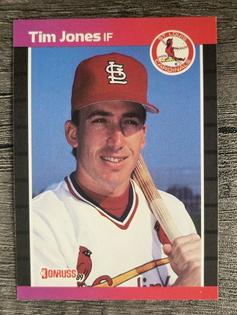 1989 Donruss #555 Tim Jones