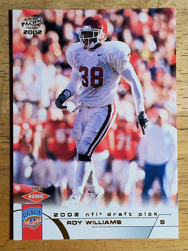 2002 Pacific #484 Roy Williams RC