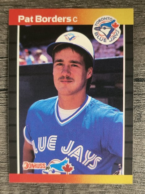 1989 Donruss #560 Pat Borders RC