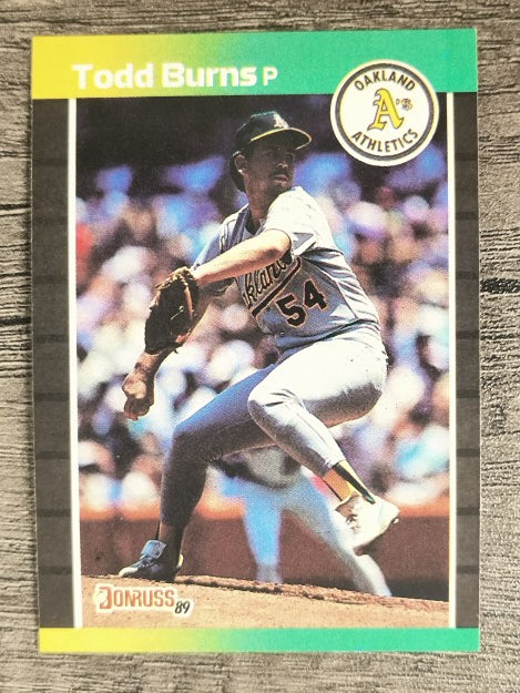 1989 Donruss #564 Todd Burns
