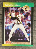 1989 Donruss #565 Felix Fermin