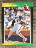 1989 Donruss #567 Willie Fraser