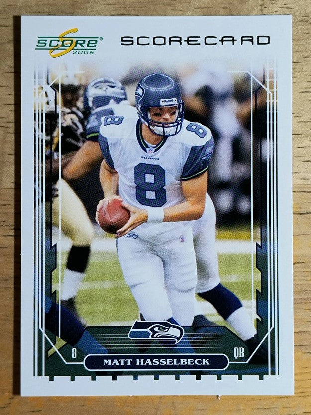 2006 Score Scorecard #240 Matt Hasselbeck