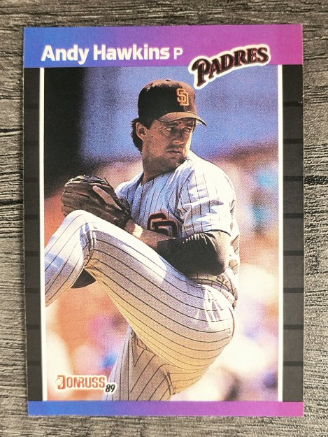 1989 Donruss #583 Andy Hawkins