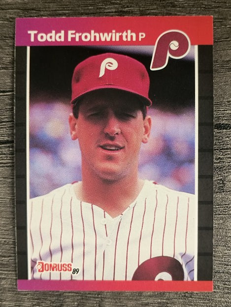 1989 Donruss #587 Todd Frohwirth