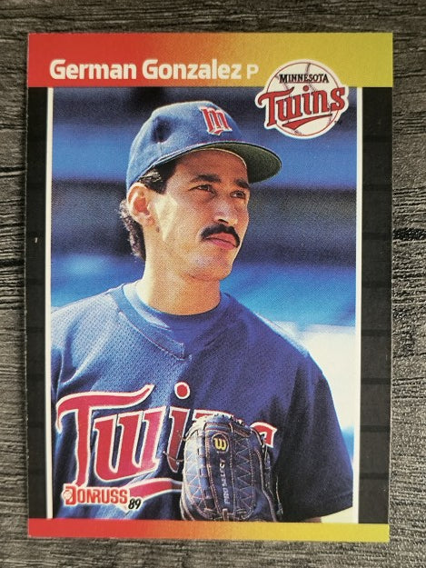 1989 Donruss #590 German Gonzalez