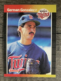 1989 Donruss #590 German Gonzalez