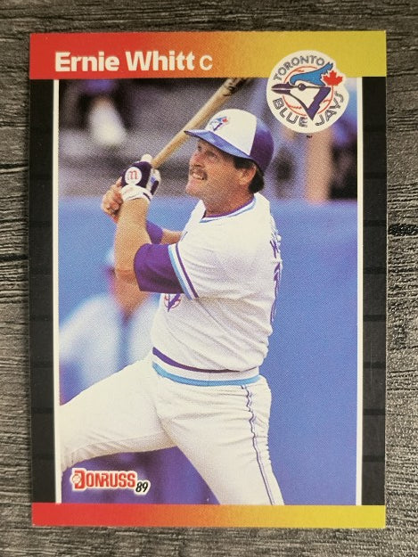 1989 Donruss #591 Ernie Whitt