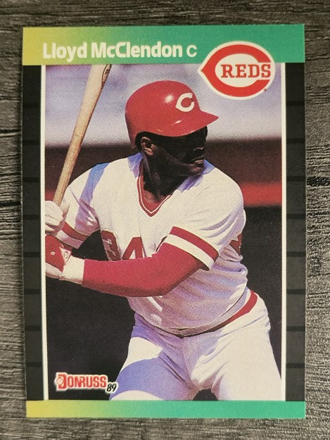 1989 Donruss #595 Lloyd McClendon