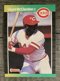 1989 Donruss #595 Lloyd McClendon