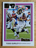 2017 Donruss '81 Tribute #2 Todd Gurley II