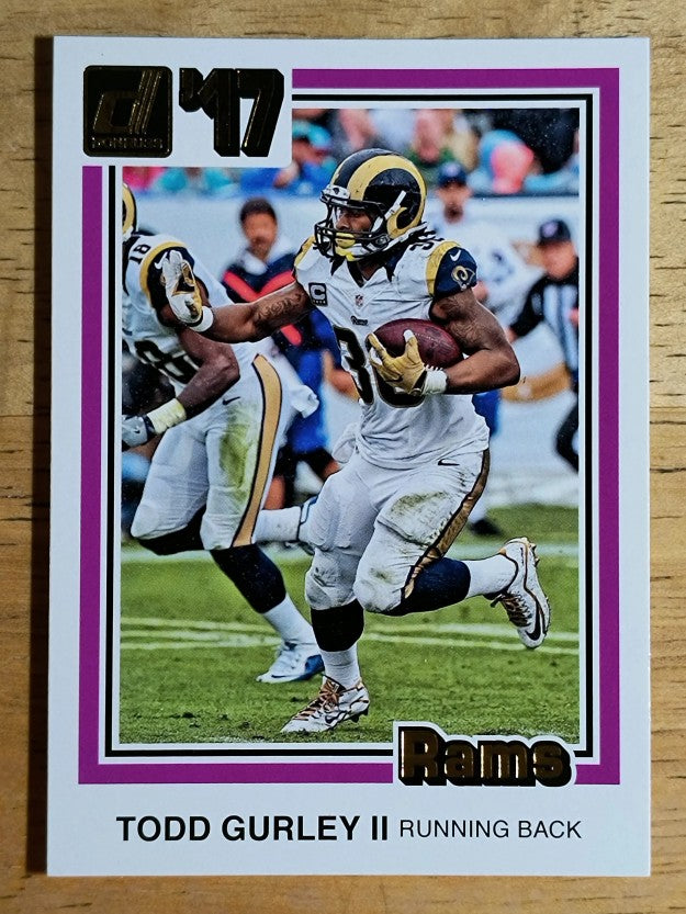 2017 Donruss '81 Tribute #2 Todd Gurley II
