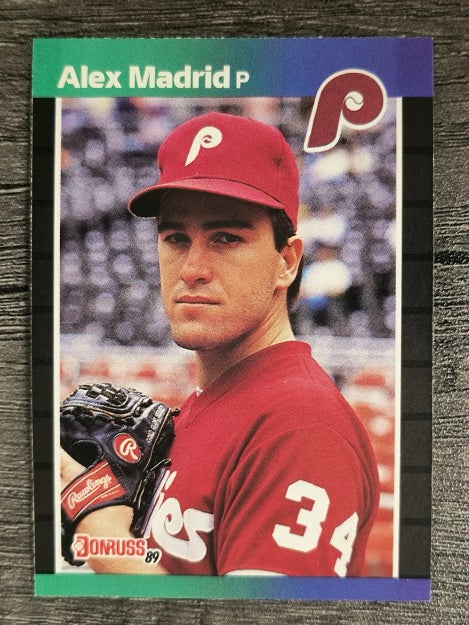 1989 Donruss #604 Alex Madrid