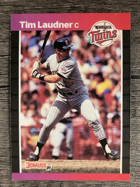 1989 Donruss #615 Tim Laudner