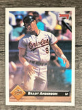 1993 Donruss #89 Brady Anderson