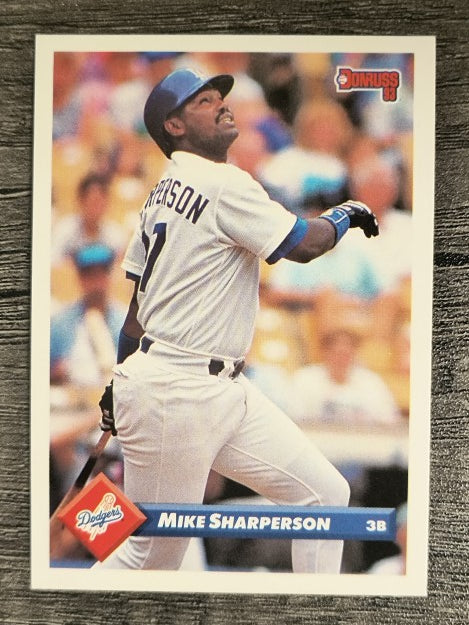 1993 Donruss #166 Mike Sharperson