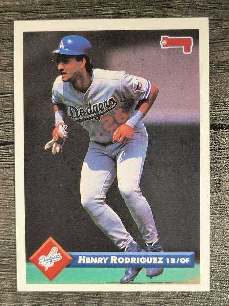 1993 Donruss #218 Henry Rodriguez