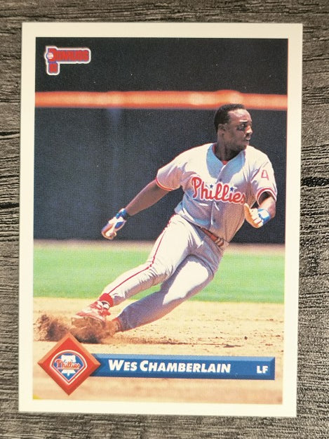 1993 Donruss #304 Wes Chamberlain