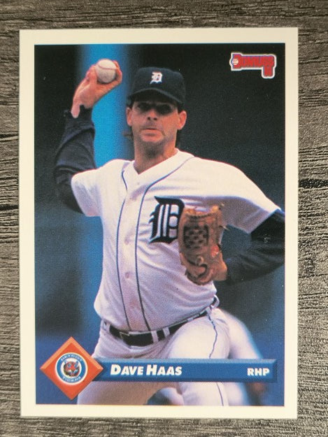 1993 Donruss #335 Dave Haas