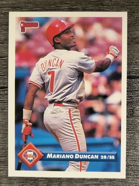 1993 Donruss #382 Mariano Duncan