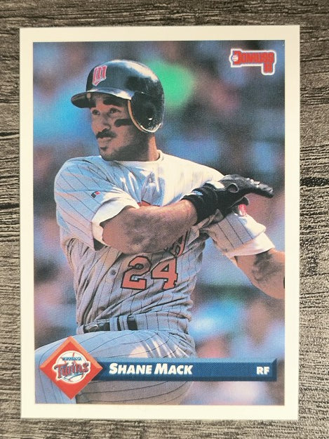1993 Donruss #395 Shane Mack