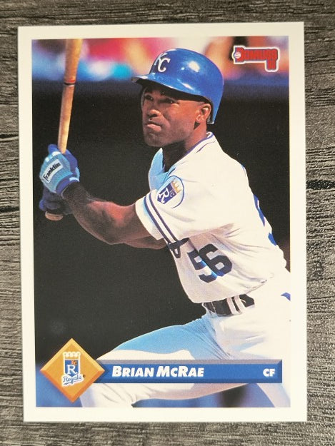 1993 Donruss #411 Brian McRae