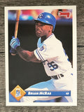 1993 Donruss #411 Brian McRae