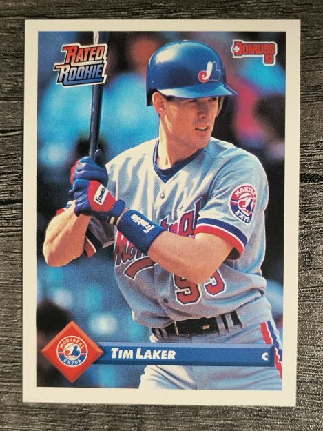 1993 Donruss #440 Tim Laker RC