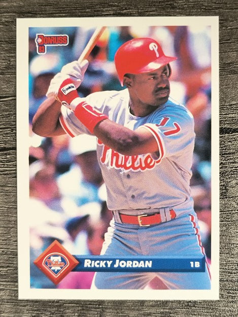 1993 Donruss #514 Ricky Jordan