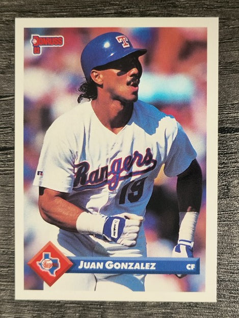 1993 Donruss #555 Juan Gonzalez