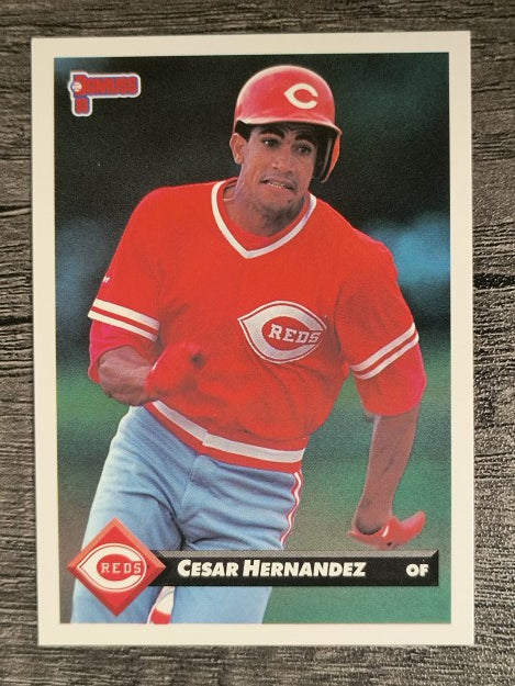 1993 Donruss #558 Cesar Hernandez