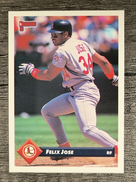1993 Donruss #574 Felix Jose