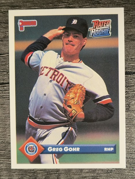 1993 Donruss #605 Greg Gohr
