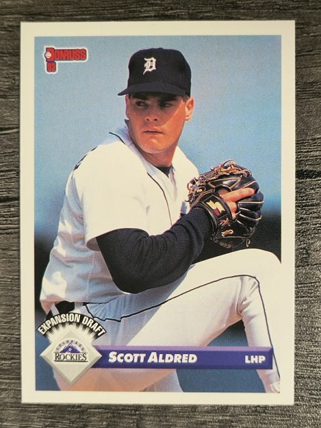 1993 Donruss #733 Scott Aldred