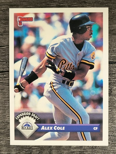 1993 Donruss #786 Alex Cole