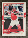 2020 Donruss #199 Christian Vazquez