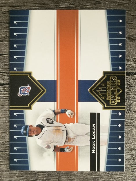 2005 Donruss Champions #73 Nook Logan