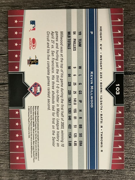 2005 Donruss Champions #103 Kevin Millwood Phils
