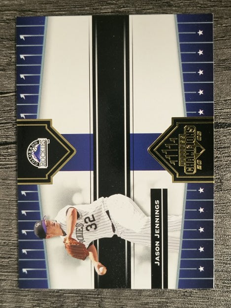 2005 Donruss Champions #199 Jason Jennings