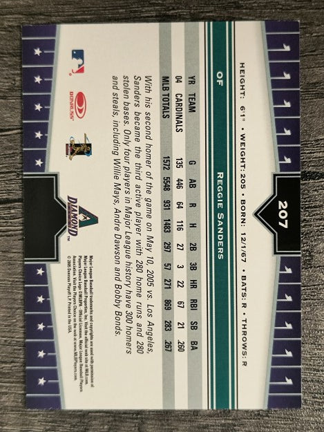 2005 Donruss Champions #207 Reggie Sanders
