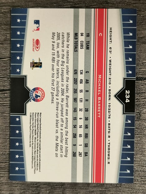 2005 Donruss Champions #234 Michael Barrett