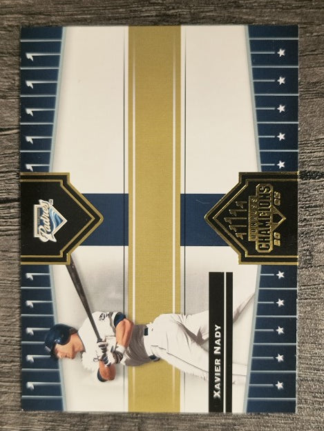 2005 Donruss Champions #319 Xavier Nady