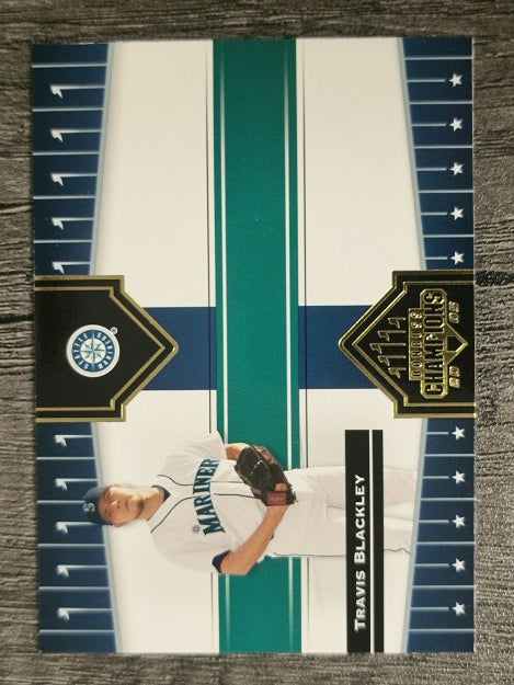 2005 Donruss Champions #396 Travis Blackley