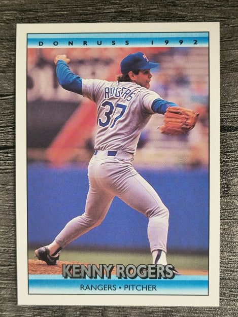 1992 Donruss #368 Kenny Rogers