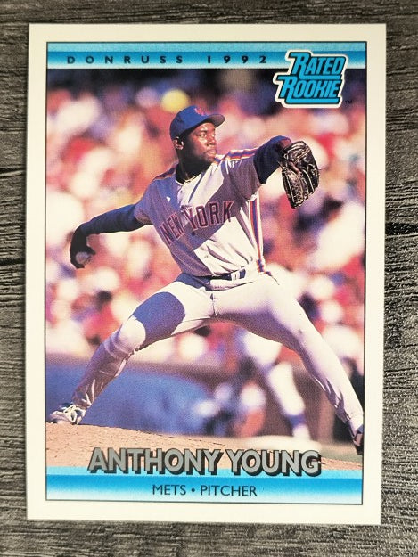 1992 Donruss #409 Anthony Young