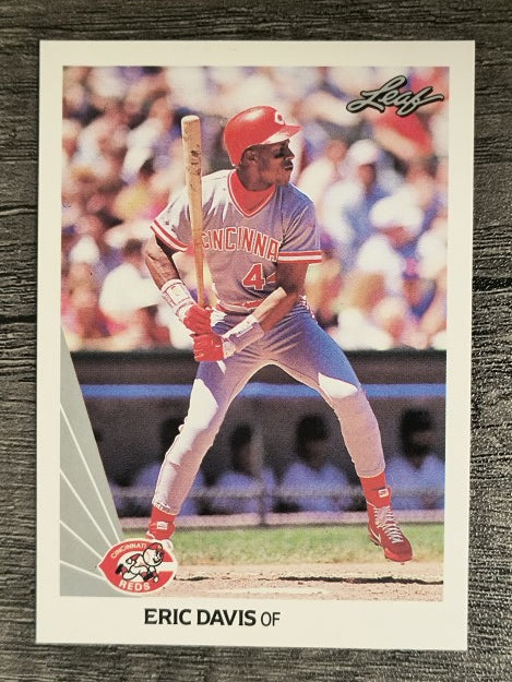 1990 Leaf #189 Eric Davis